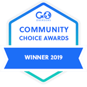 GoOverseas community choice award